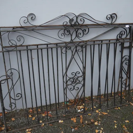 Cast iron gates
