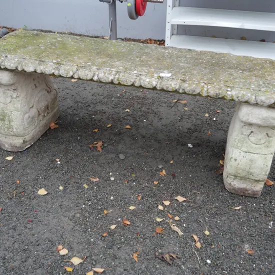 Stone bench