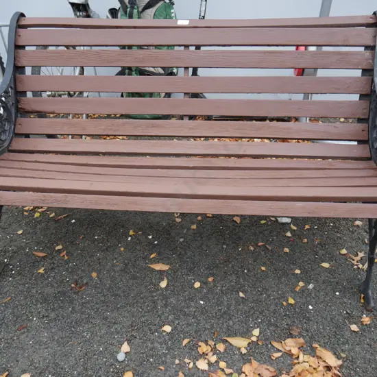 Outdoor bench