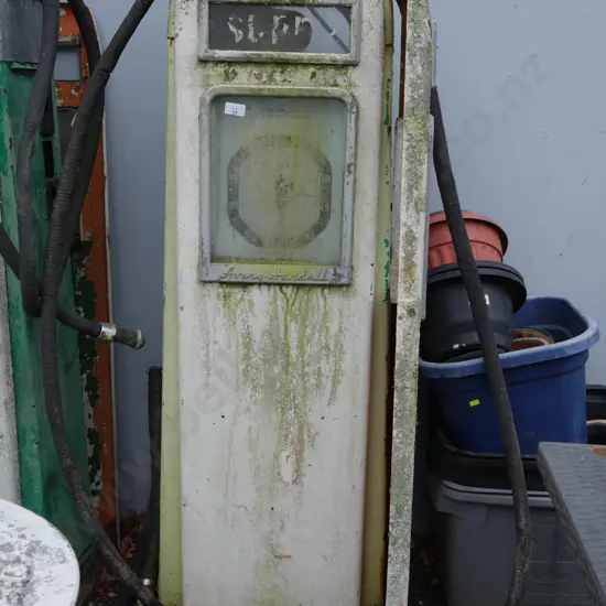 Vintage petrol pump