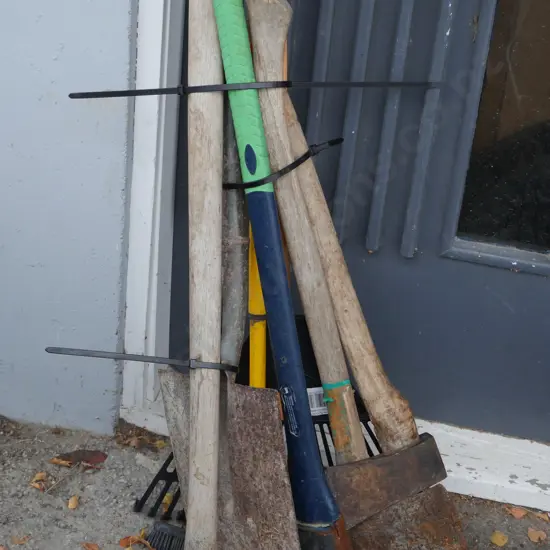 Assorted garden tools