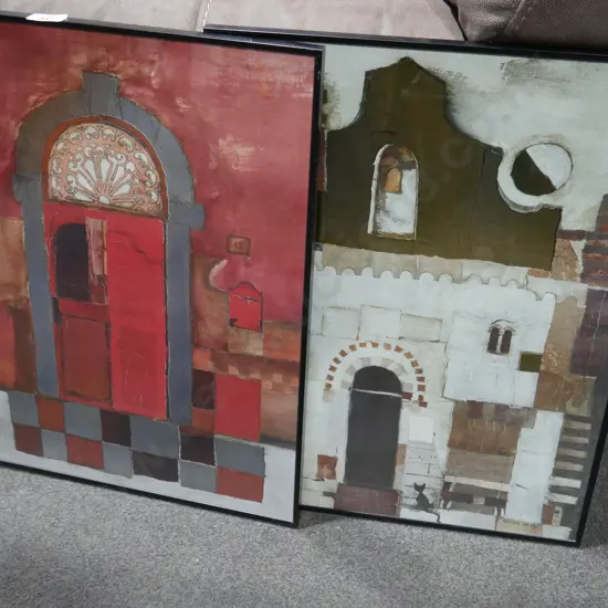 2 framed prints