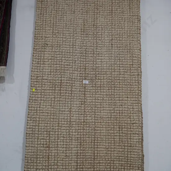 Woven floor mat