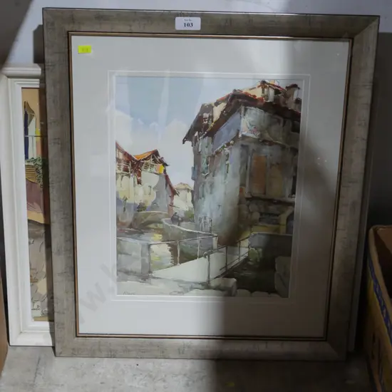 3 framed prints
