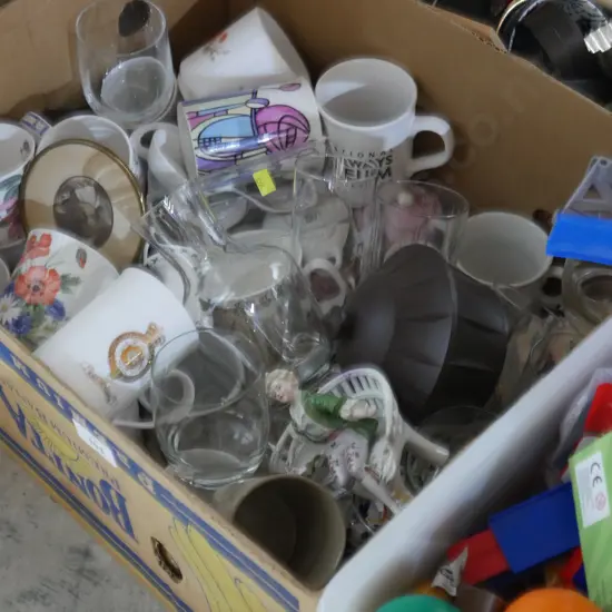 China, glassware etc