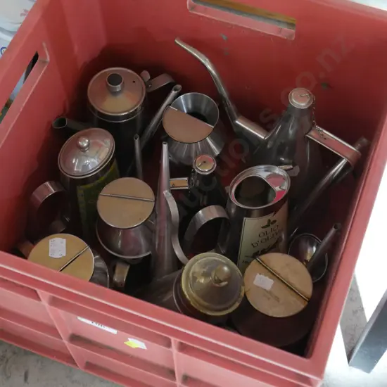 Olive oil pouring jugs