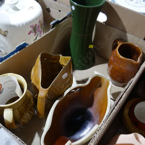 Luke Adams, Crown Lynn jugs etc