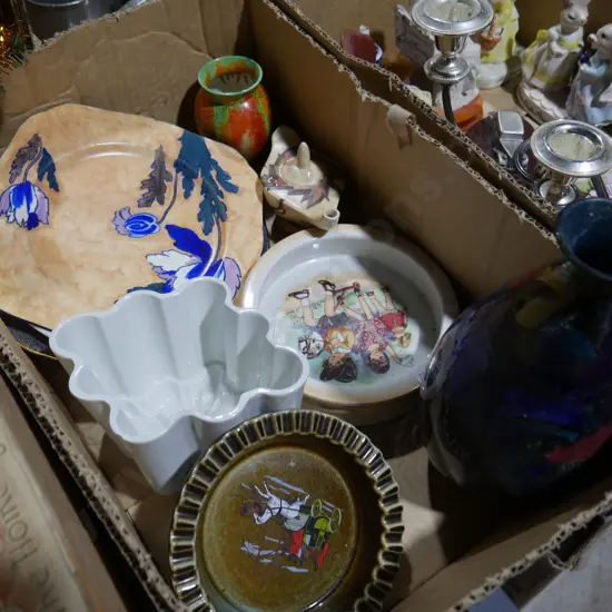 Jelly mould, china etc