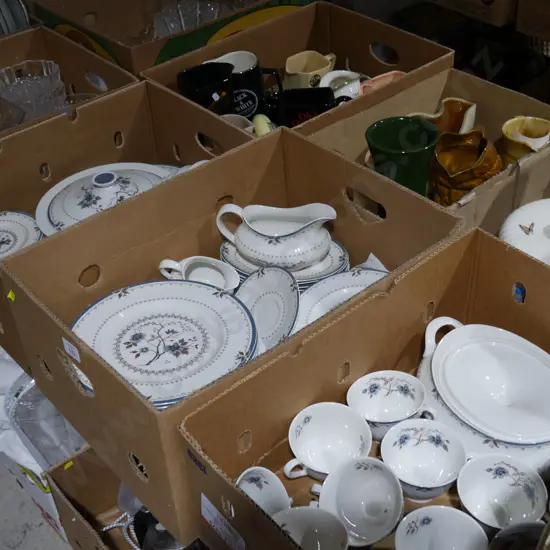 3 boxes of Royal Doulton Old Colony