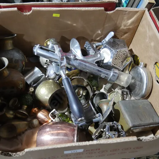 Brassware, copperware etc