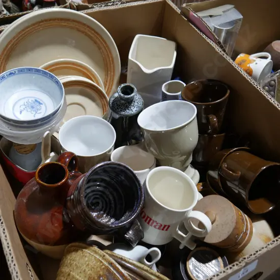 Pottery etc