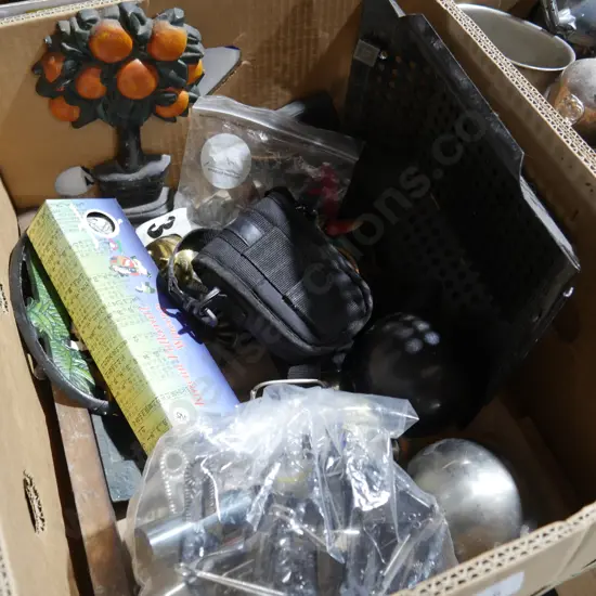 Metal doorstops, sundries