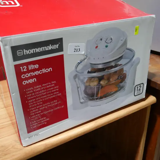 Homemaker 12 litre convection oven