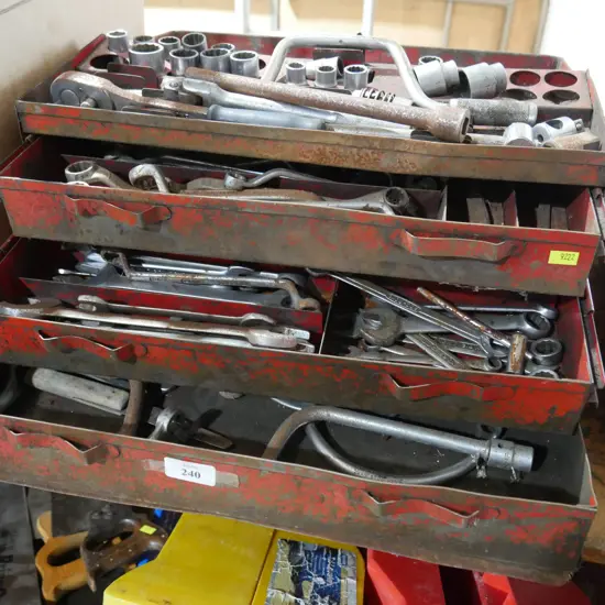 Tool box and contents