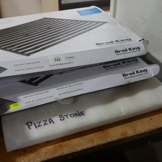 Cast iron cooking grids etc