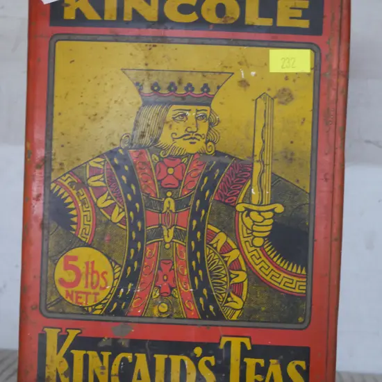 Kincole Kincaid's teas tin