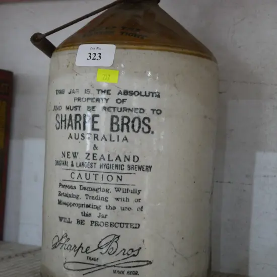 1 gallon Sharpe bros jar