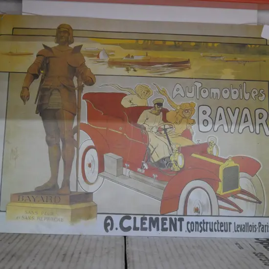 Automobiles Bayard sign