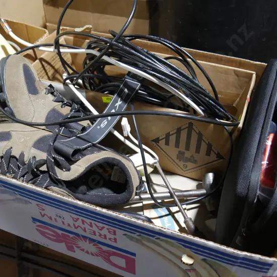 Bike shoes , Arieal wire , ect