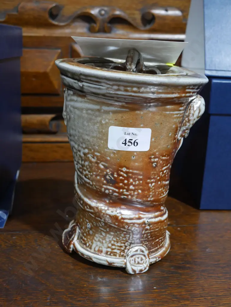 Ross Mitchell Anyone Whanganui, pottery lidded pot Image 1++