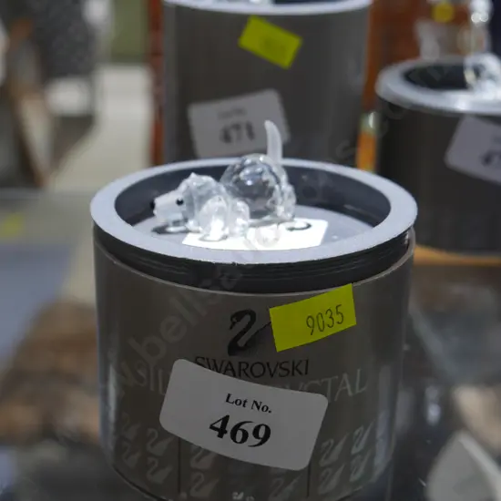 Swarovski Crystal puppy in original case