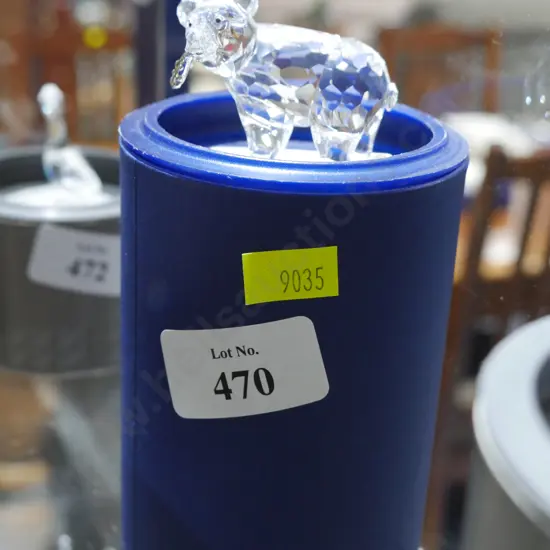 Swarovski Crystal bear in original case