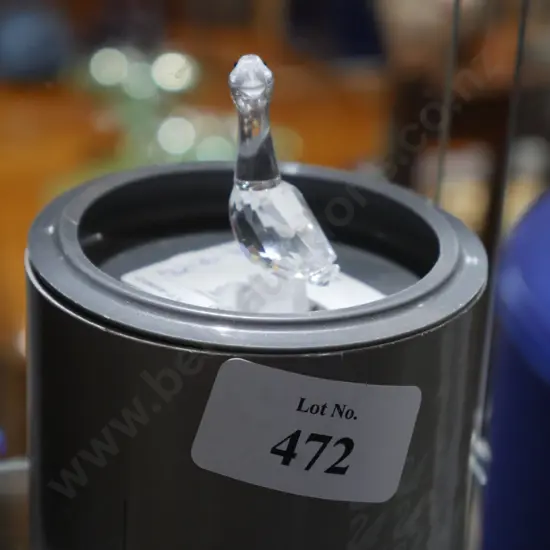 Swarovski Crystal goose in original case