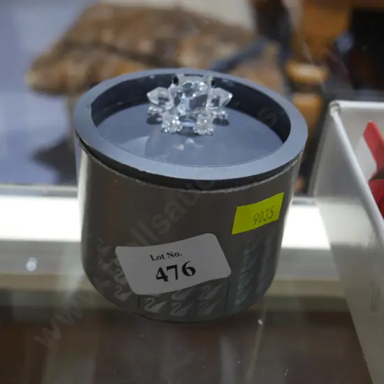 Swarovski Crystal frog in original case