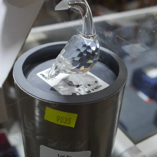 Swarovski Crystal goose in original case