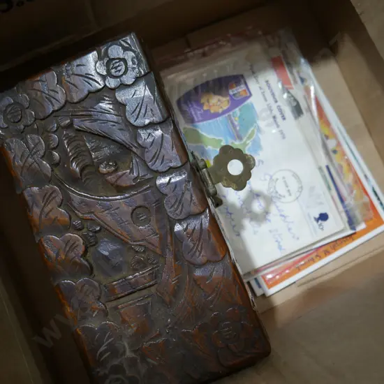 Coins, first day covers