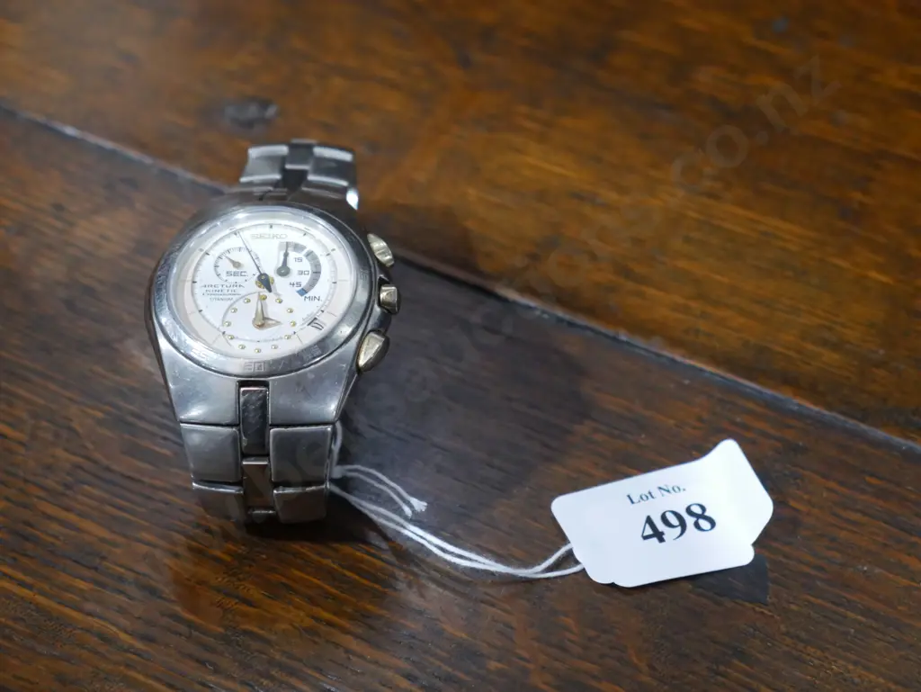 Seiko arctura kinetic chronograph watch Image 1++