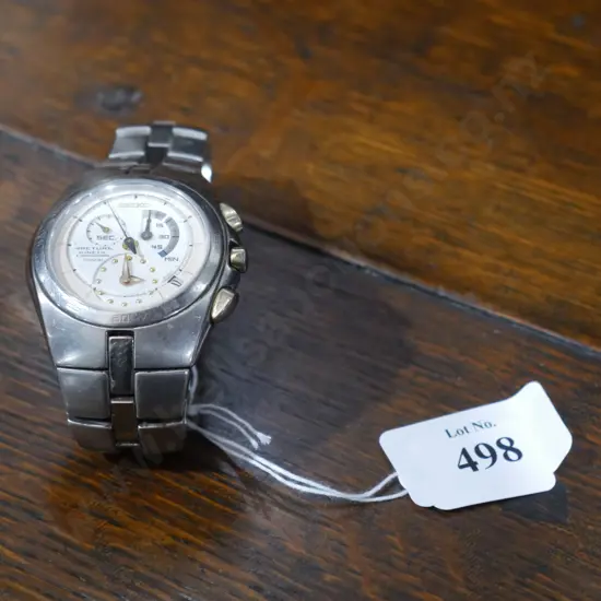 Seiko arctura kinetic chronograph watch