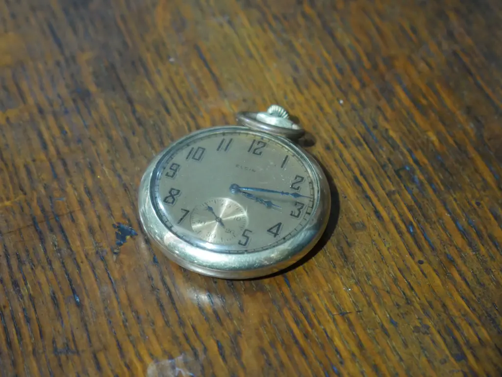 Elgin pocket watch Image 1++