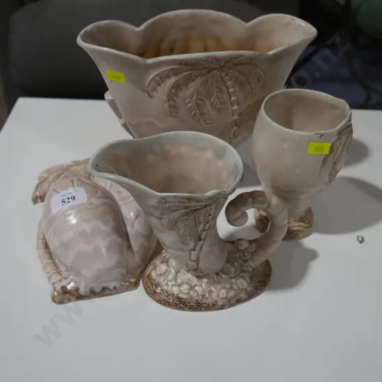 4 Beswick vases