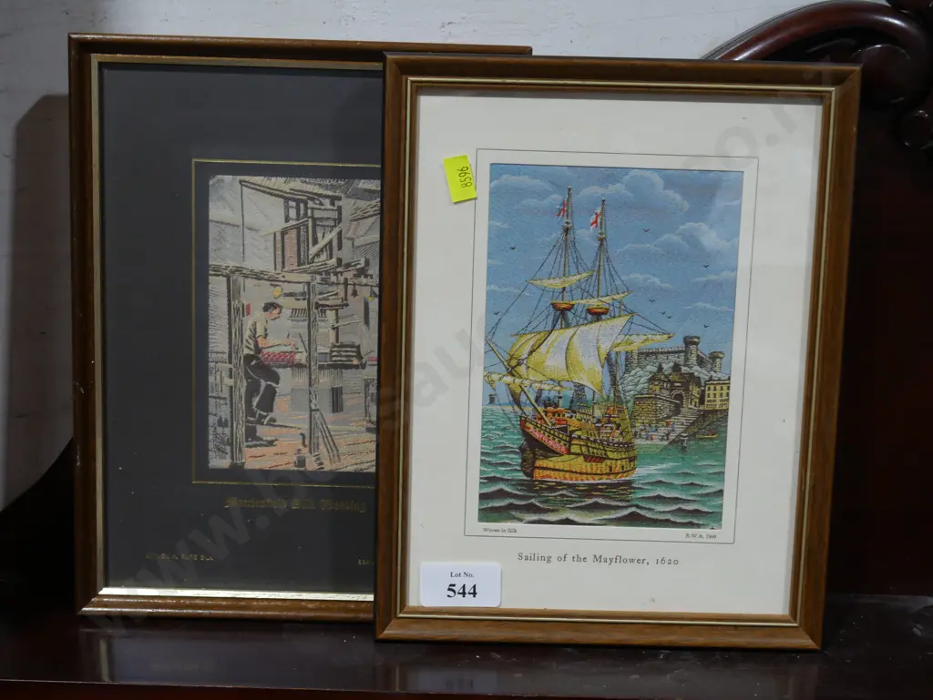 Woven silk artworks Image 1++