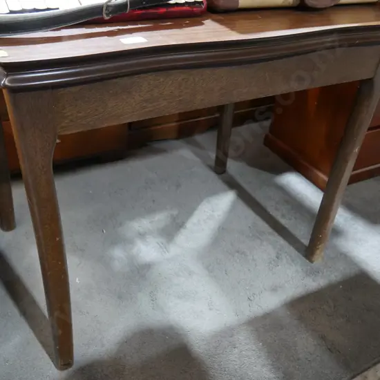 Folding dining table