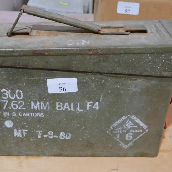 Ammo case of sockets