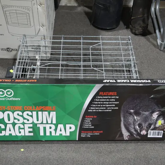 Possum cage traps