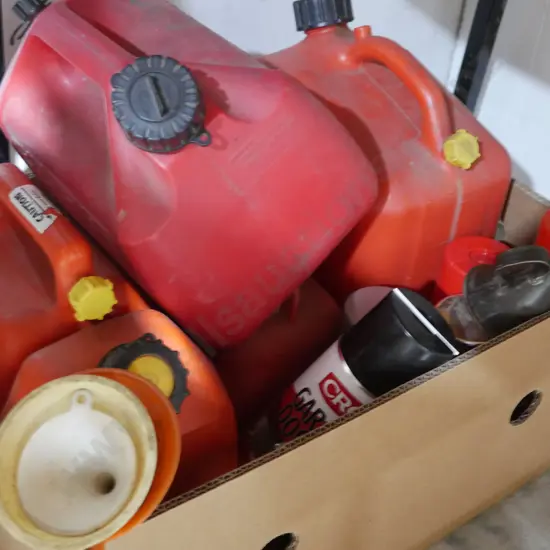 Jerry cans etc