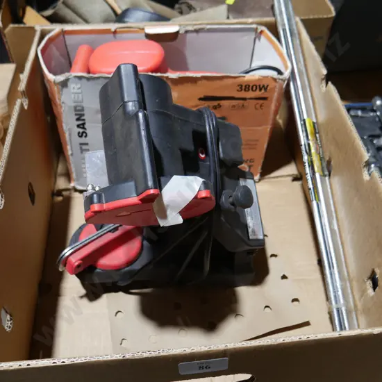 Electric chainsaw sharpener, multi sander etc