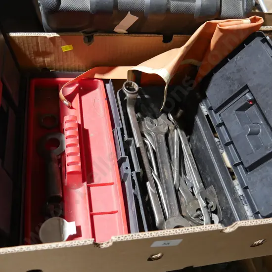 Tool boxes and contents
