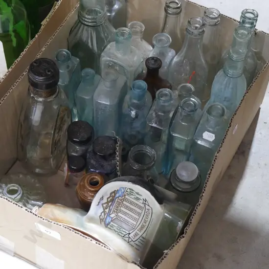 Chemist and other old bottles