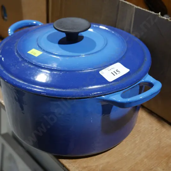 Cast Iron lidded casserole