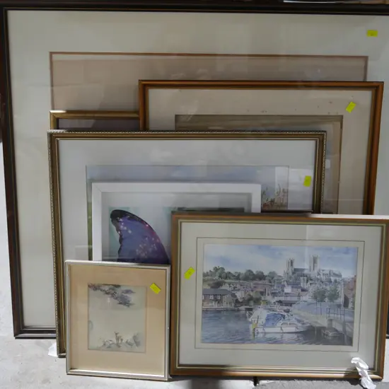 Framed artworks