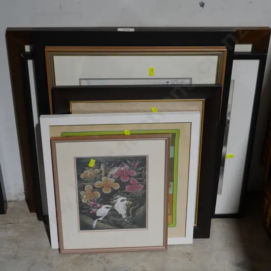 Framed artworks