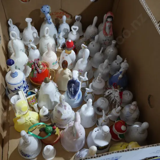 Ceramic bell collection