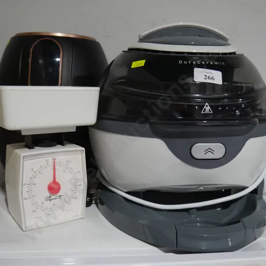 Air fryers and scale