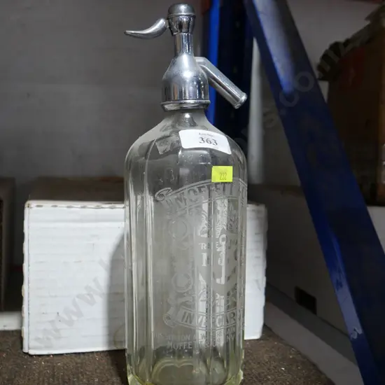 Moffett & co Invercargill soda bottle