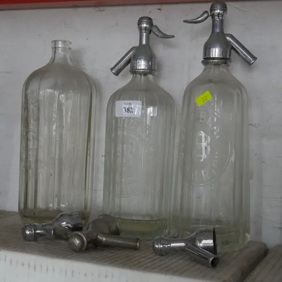 Soda bottles
