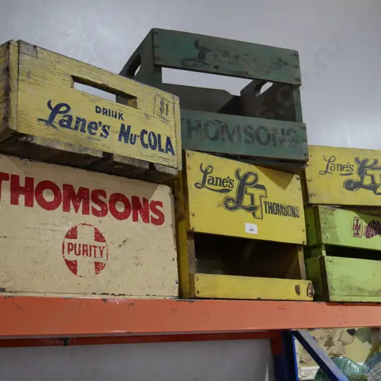 Lanes Thompson's crates